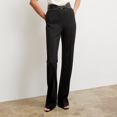 Hart Flare Trouser - Butter Ponte