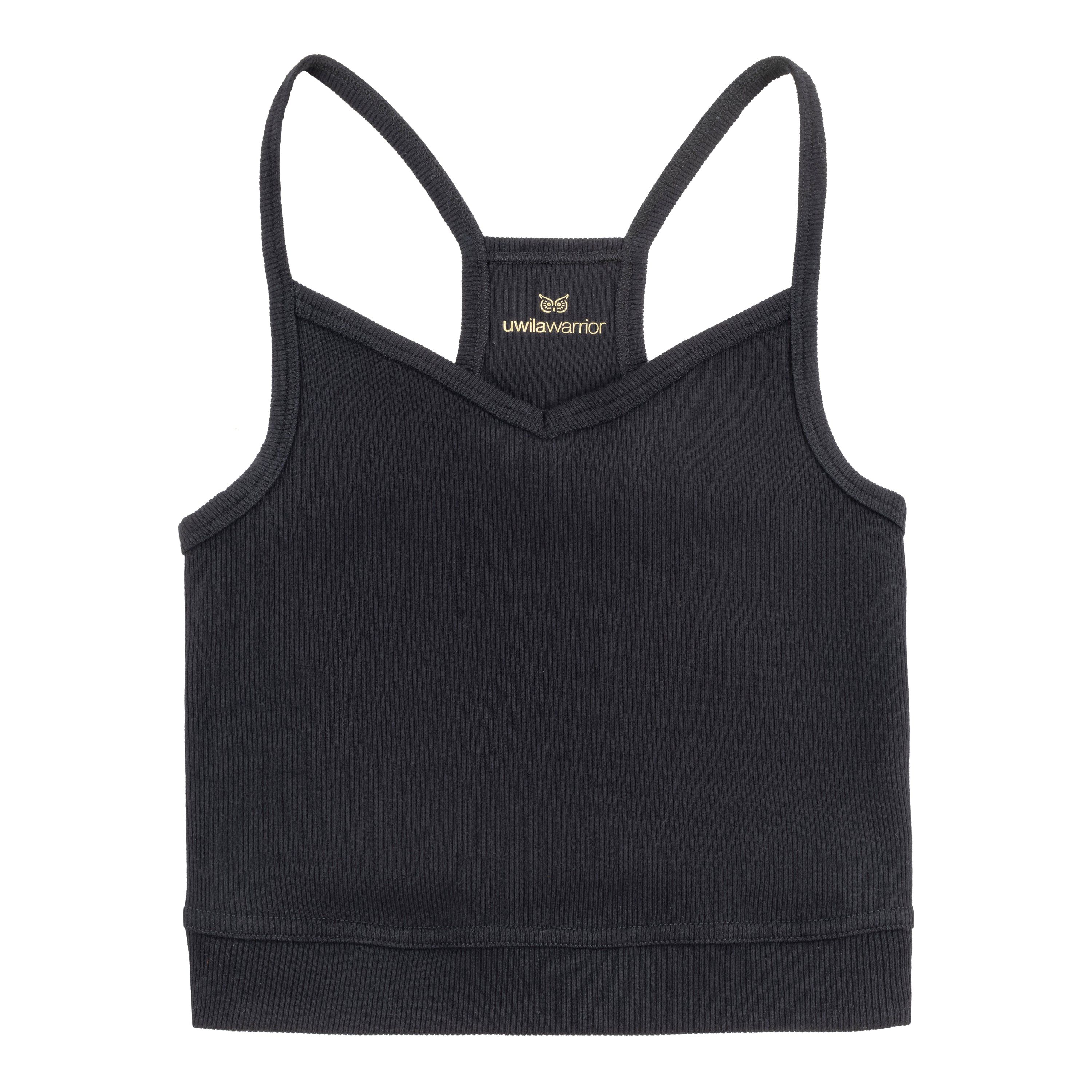 Braless Wireless Bralette, Tap Shoe Black / Black, hi-res image number 0