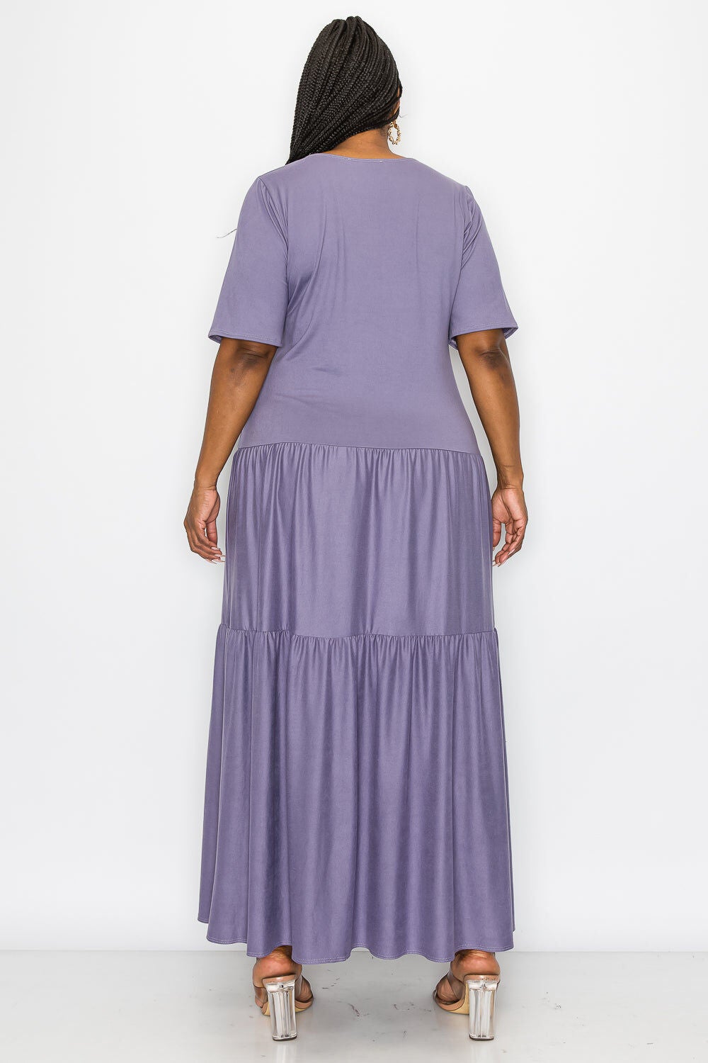 JOURDAN TIERED MAXI DRESS, , alternate image number 7