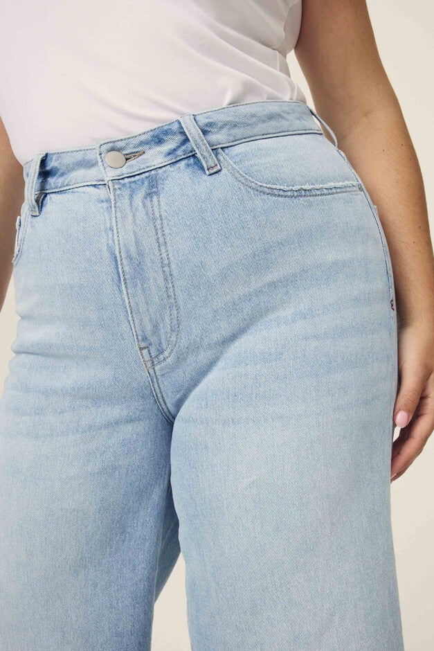 ICN PLUS - CROPPED WIDE LEG JEANS | ICE AGE, ICE AGE / Light Blue, alternate image number 4