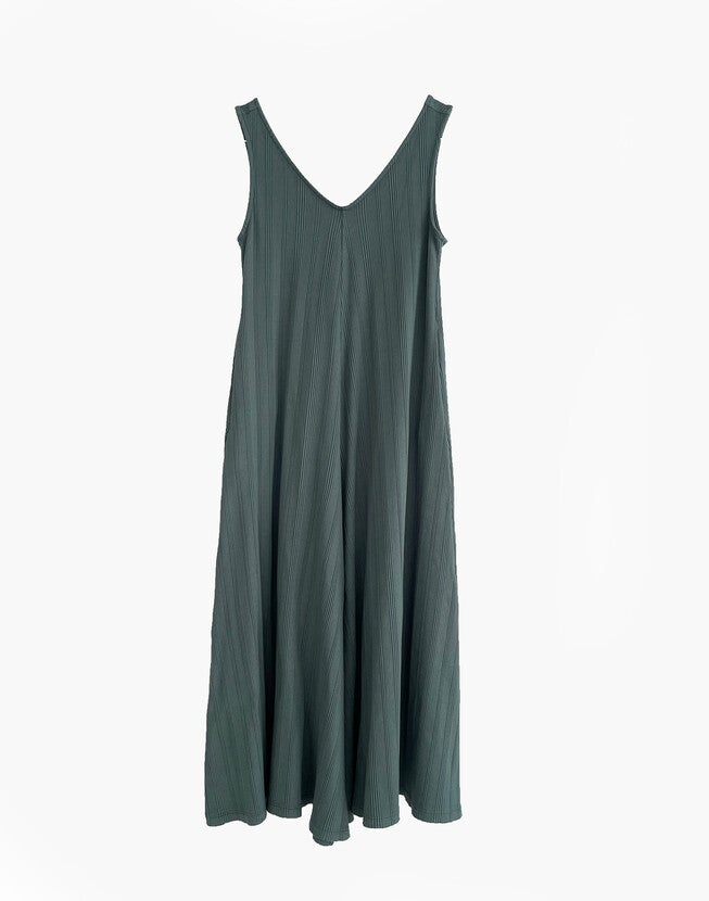 Willow Wide Rib Jumpsuit, Meadow / Sage Green, hi-res image number null
