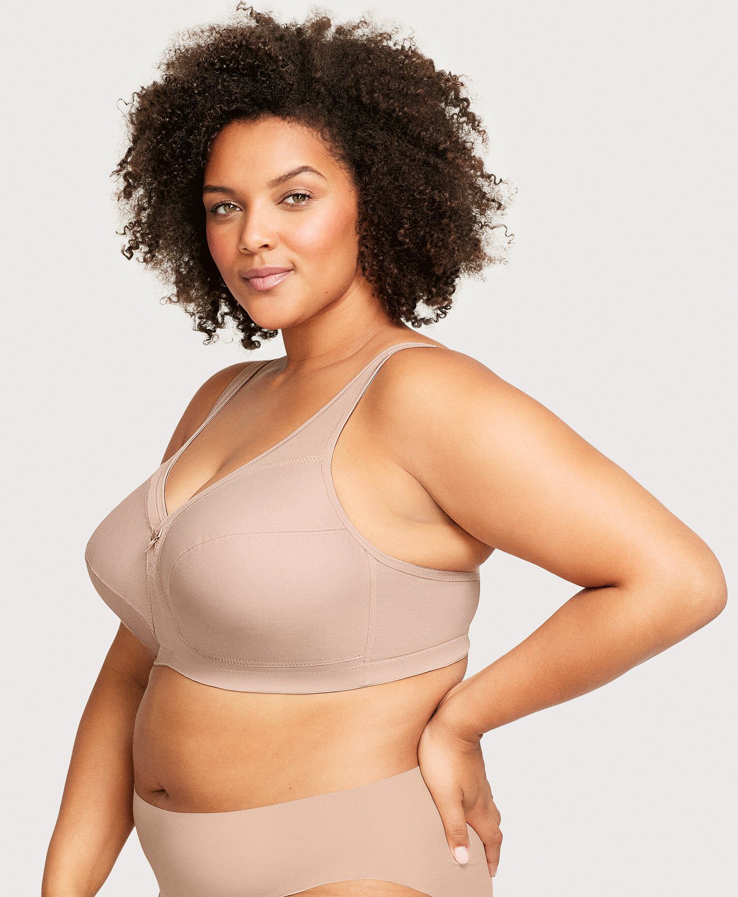 MagicLift Active Support Bra, Cafe / Tan, alternate image number 2