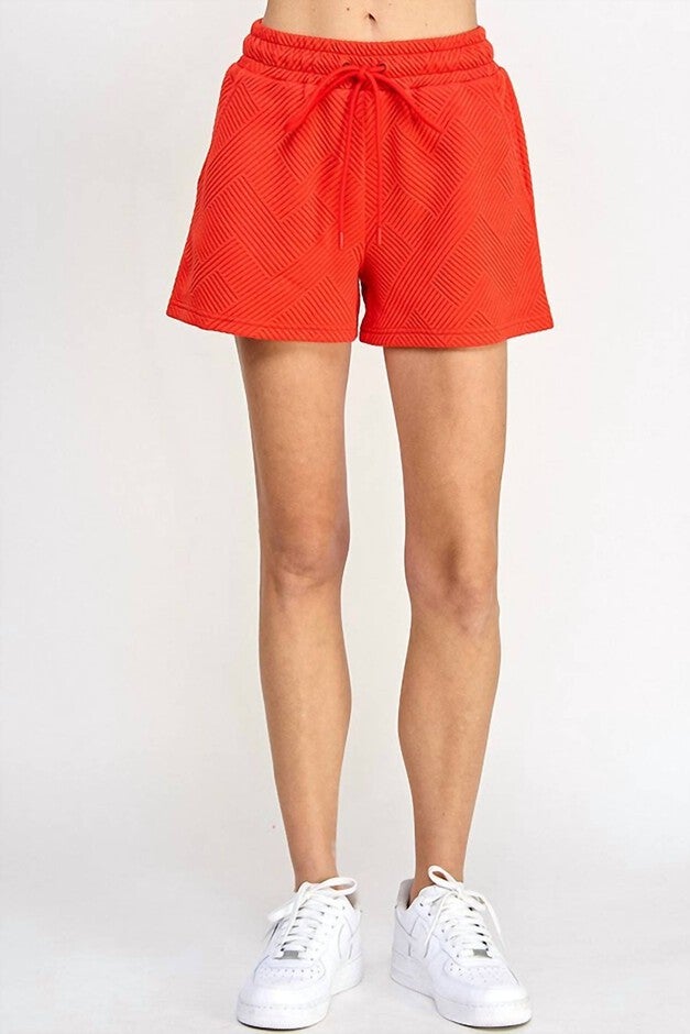 Burning Red Shorts In Orange, Orange / Orange, hi-res image number 0