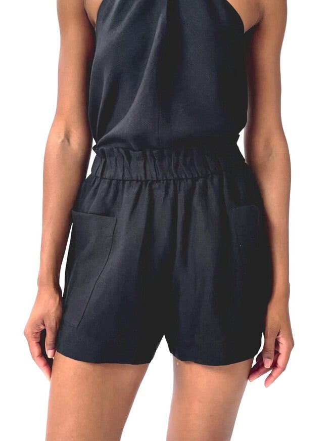 Emilia Shorts, Black / Black, hi-res image number null