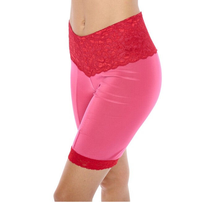 Lace Anti Chafing Shortlette Slipshort, , alternate image number 4