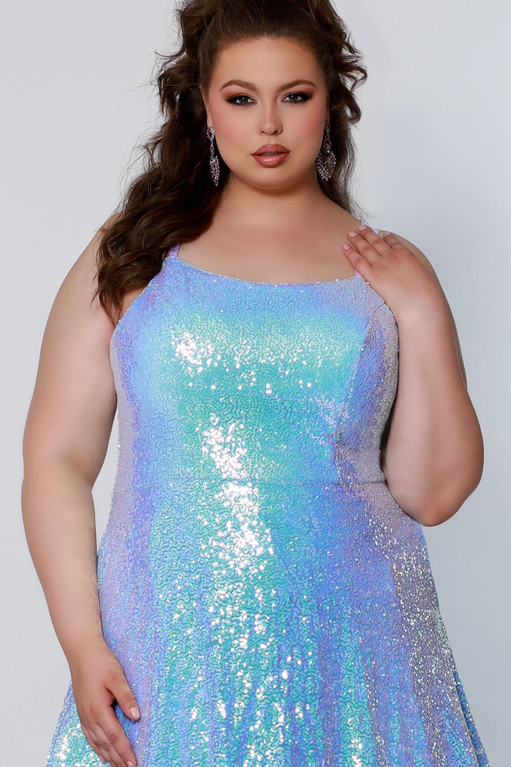Shade Shifter Party Dress, Arctic Frost / Light Blue, hi-res image number 0