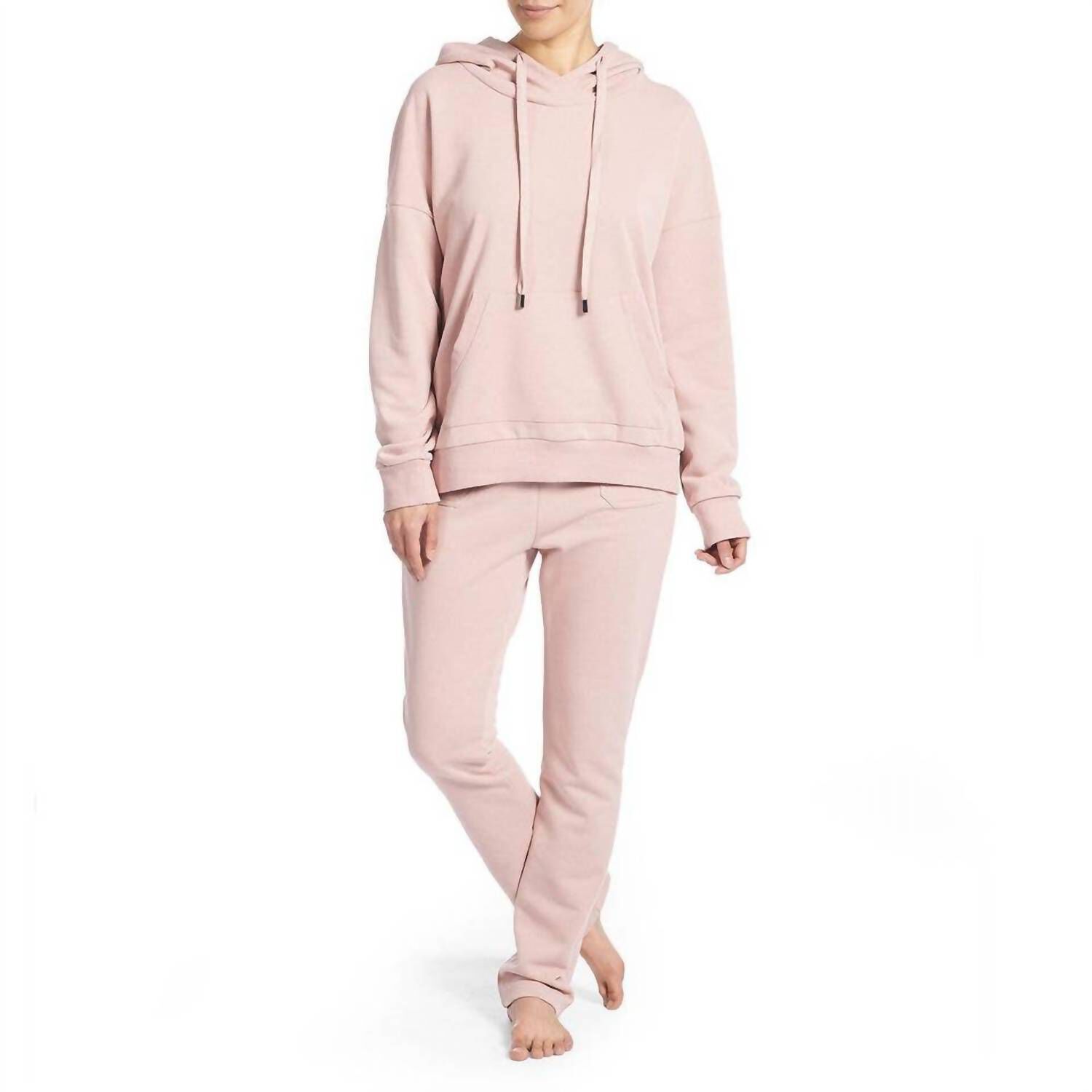 Boyfriend Drawstring Sweatpants, Dusty Pink / Pink, alternate image number 1