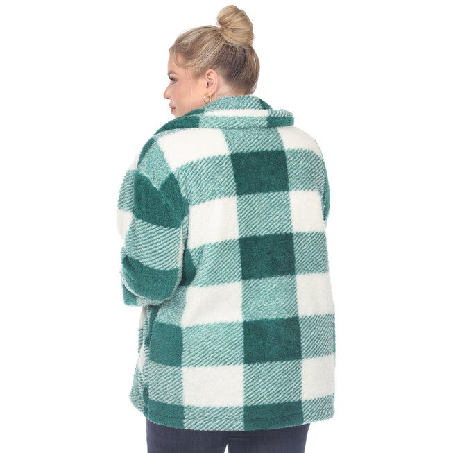 Plaid Shacket, , alternate image number null