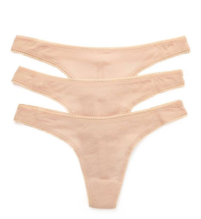 WOMEN'S MESH HIP G THONG 3-PACK IN CHAMPAGNE, Champagne / Beige, hi-res image number 0