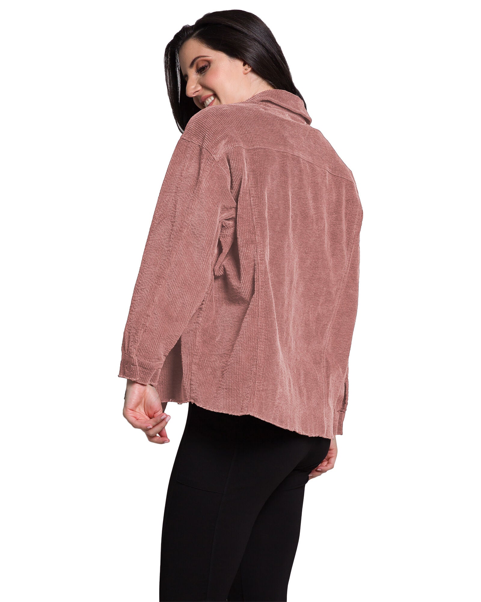 Jane Women&#39;s Corduroy Jacket, Mauve / Mauve, alternate image number 1