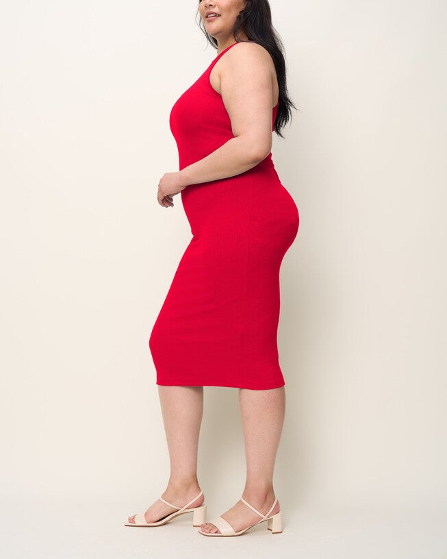 The Racerback Midi Dress, , alternate image number 4