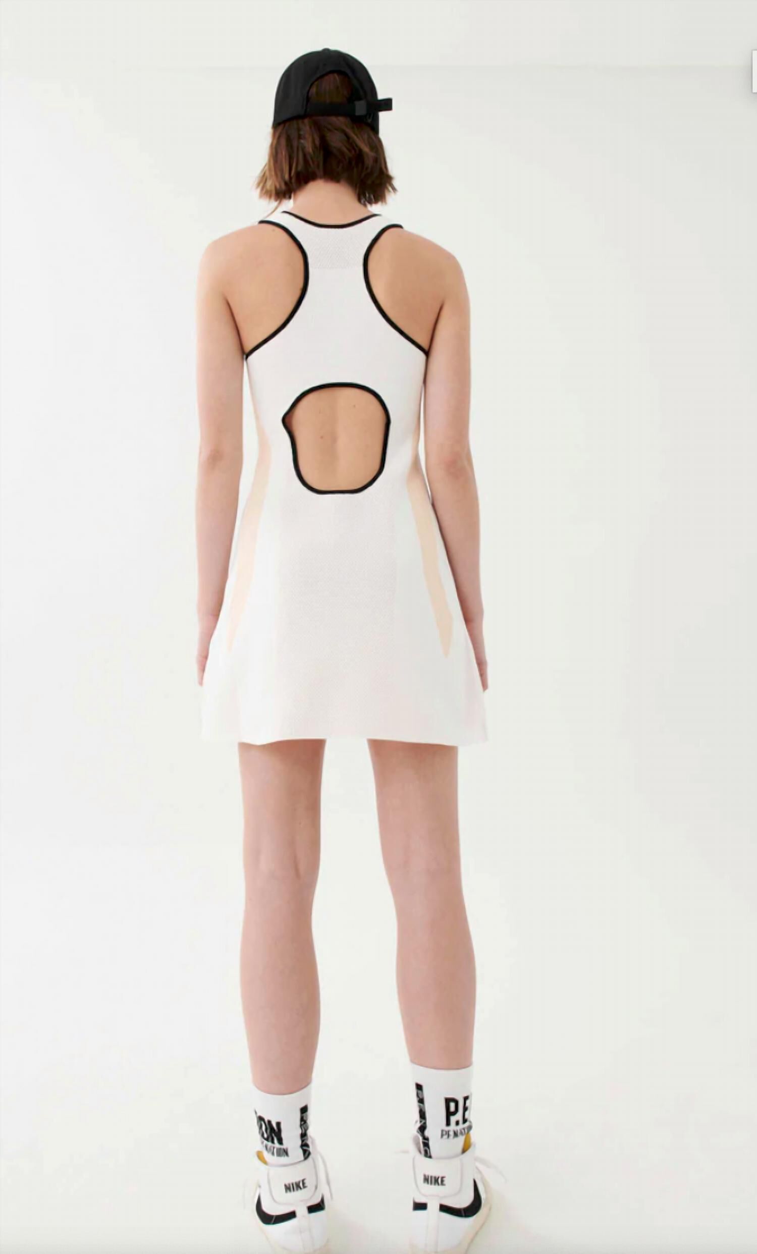 BACKSWING TENNIS DRESS IN WHITE, , alternate image number 7