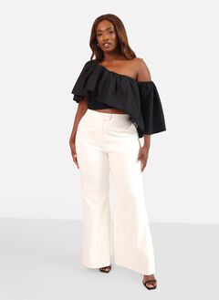 GARDEN ROSE BELL BOTTOM PANTS WITH POCKETS