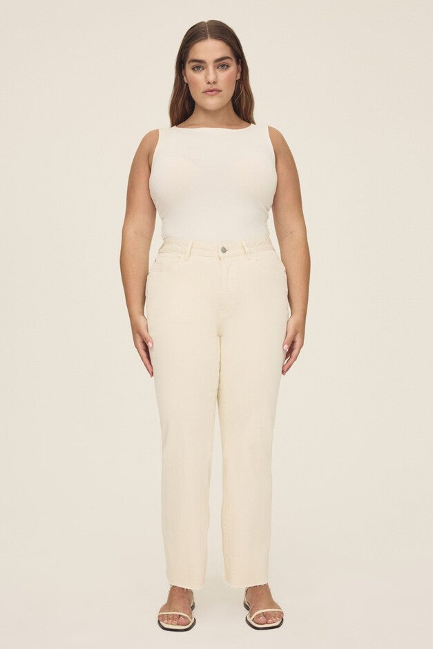 ASE PLUS - STRAIGHT JEANS | ECRU, ECRU / Light Wash, alternate image number null