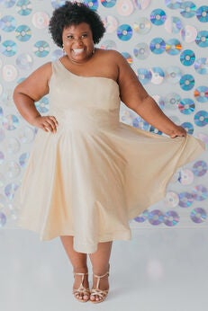 START THE MUSIC HOMECOMING DRESS