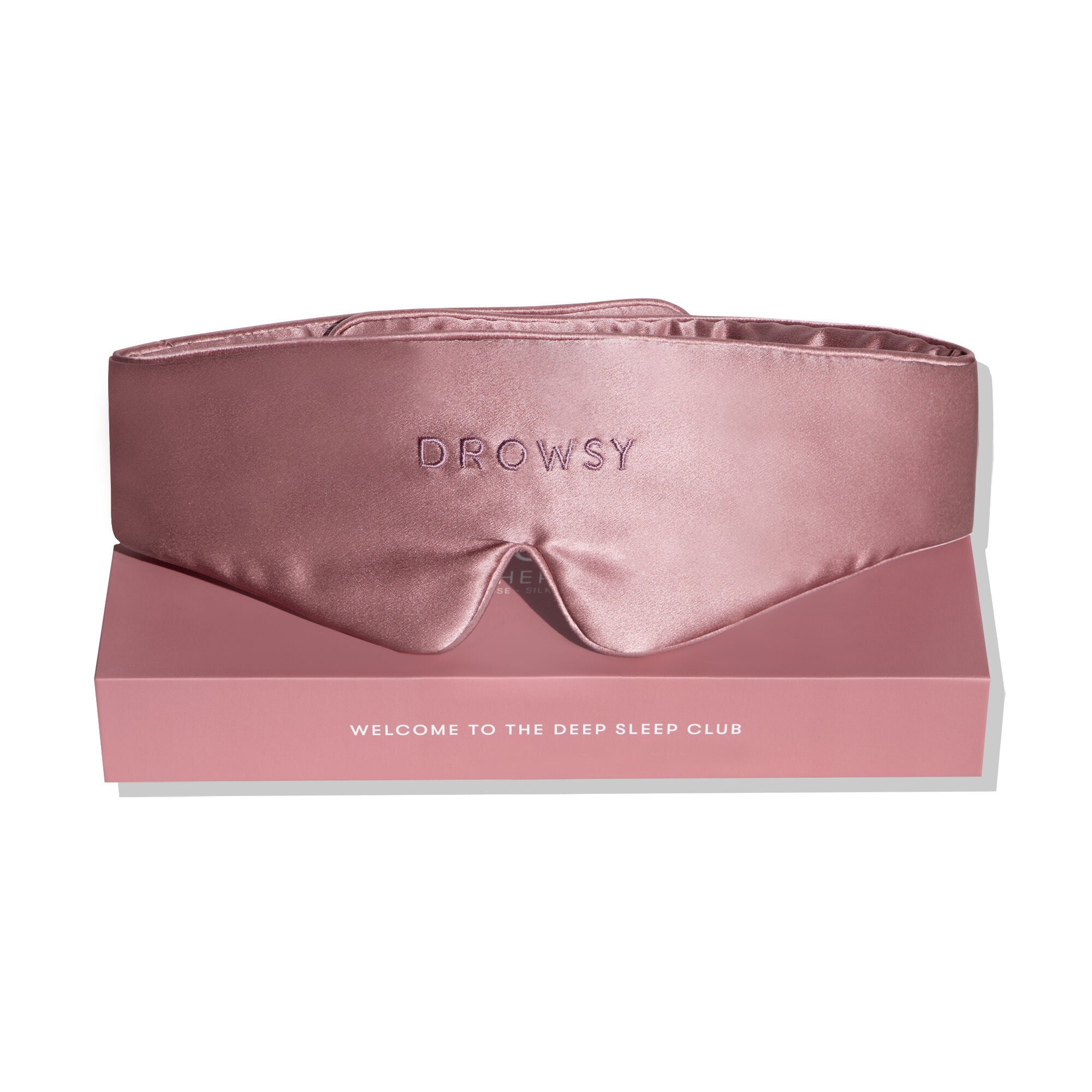 Featherweight Silk Sleep Mask, Damask Rose / Pink, hi-res image number 0