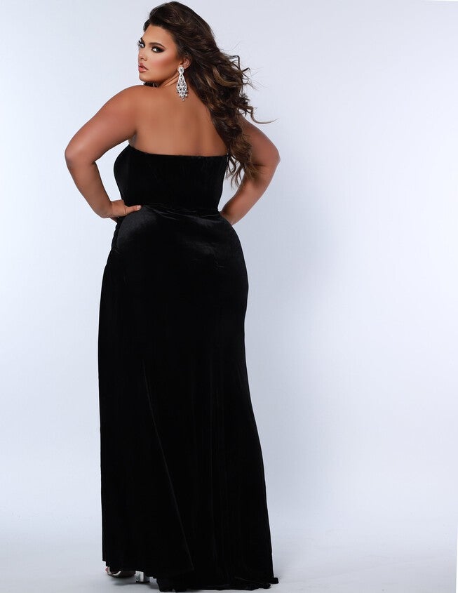 LAVISH DREAM GALA GOWN, Black / Black, alternate image number null