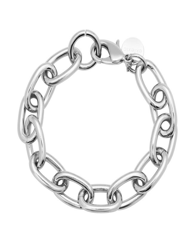 Alana Bracelet 9 inches Silver, Silver / Silver, hi-res image number 0
