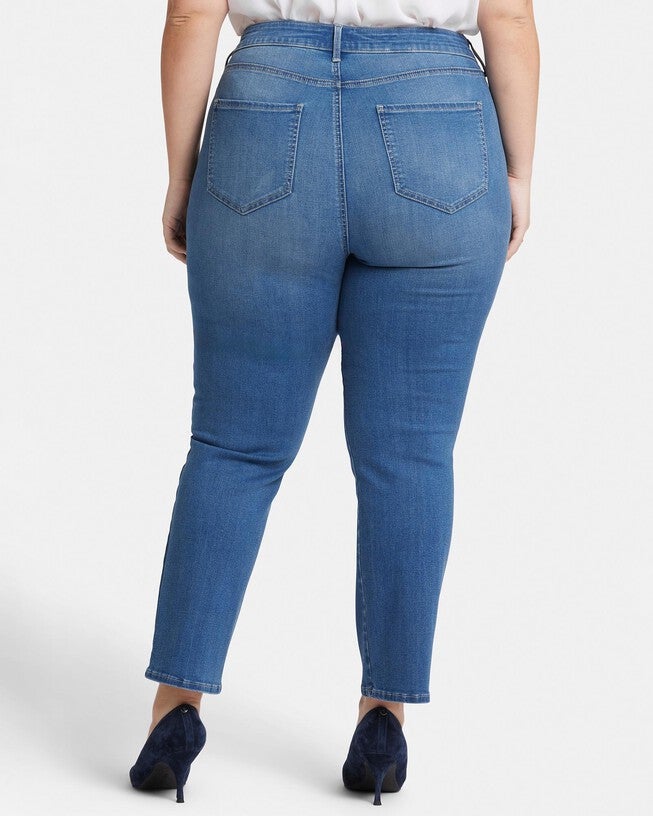 Higher Rise Marilyn Ankle, Azurewave / Medium Wash, alternate image number 1