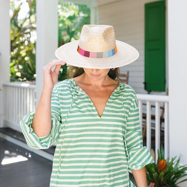 Rosita Palm Hat, Multi / Magenta, alternate image number null