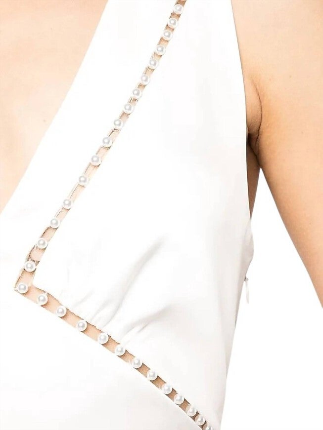 ASTOR GOWN, Off White / White, alternate image number null
