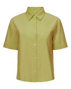 Rolled Short Sleeve Hem Top