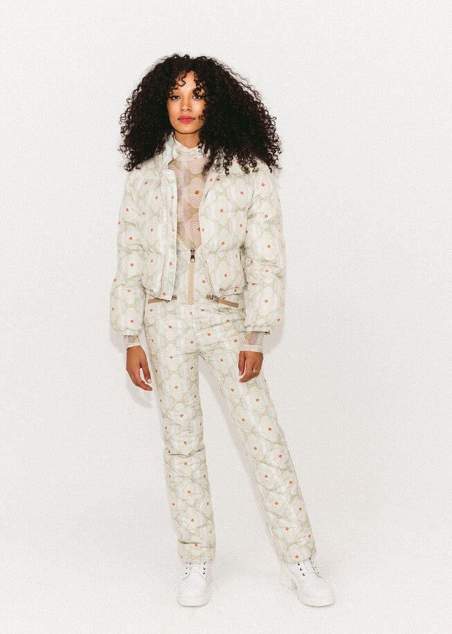 Printed Snowsuit, , alternate image number 6