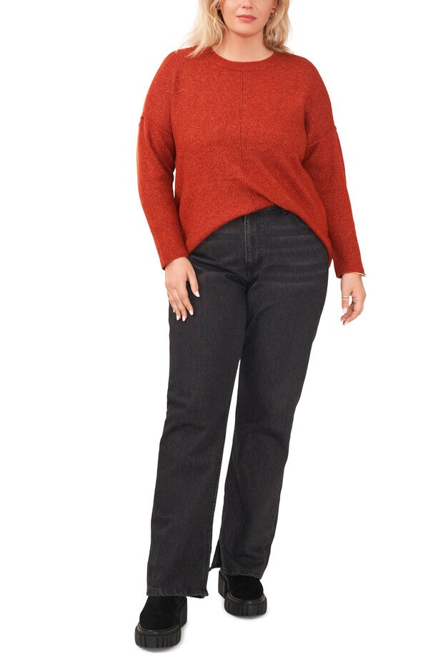 Carrie Cozy Sweater, Rust 242 / amber, hi-res image number 0