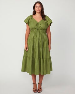 ANA MIDI DRESS