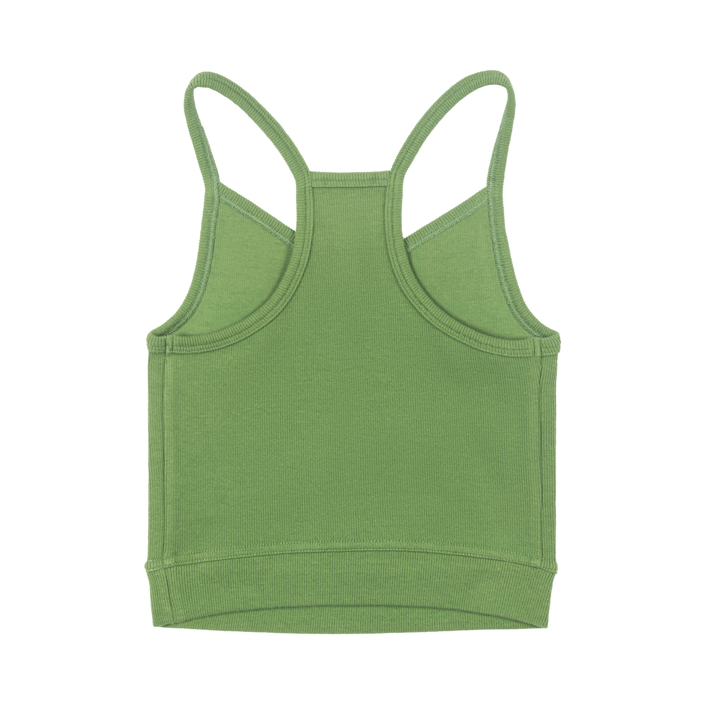 Braless Wireless Bralette, Kale / Kelly Green, alternate image number 1