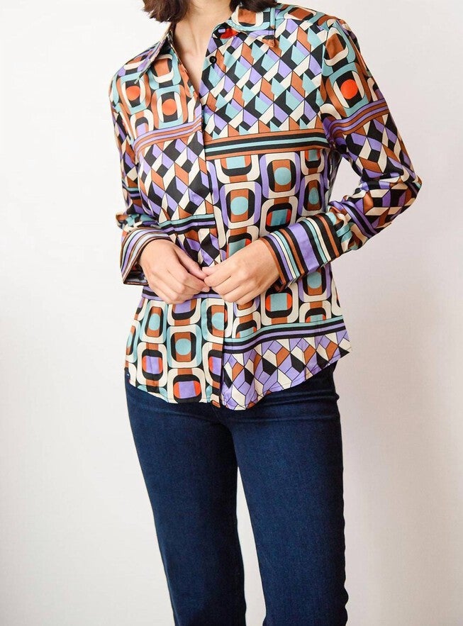 LAIN BLOUSE IN MULTI, , alternate image number null
