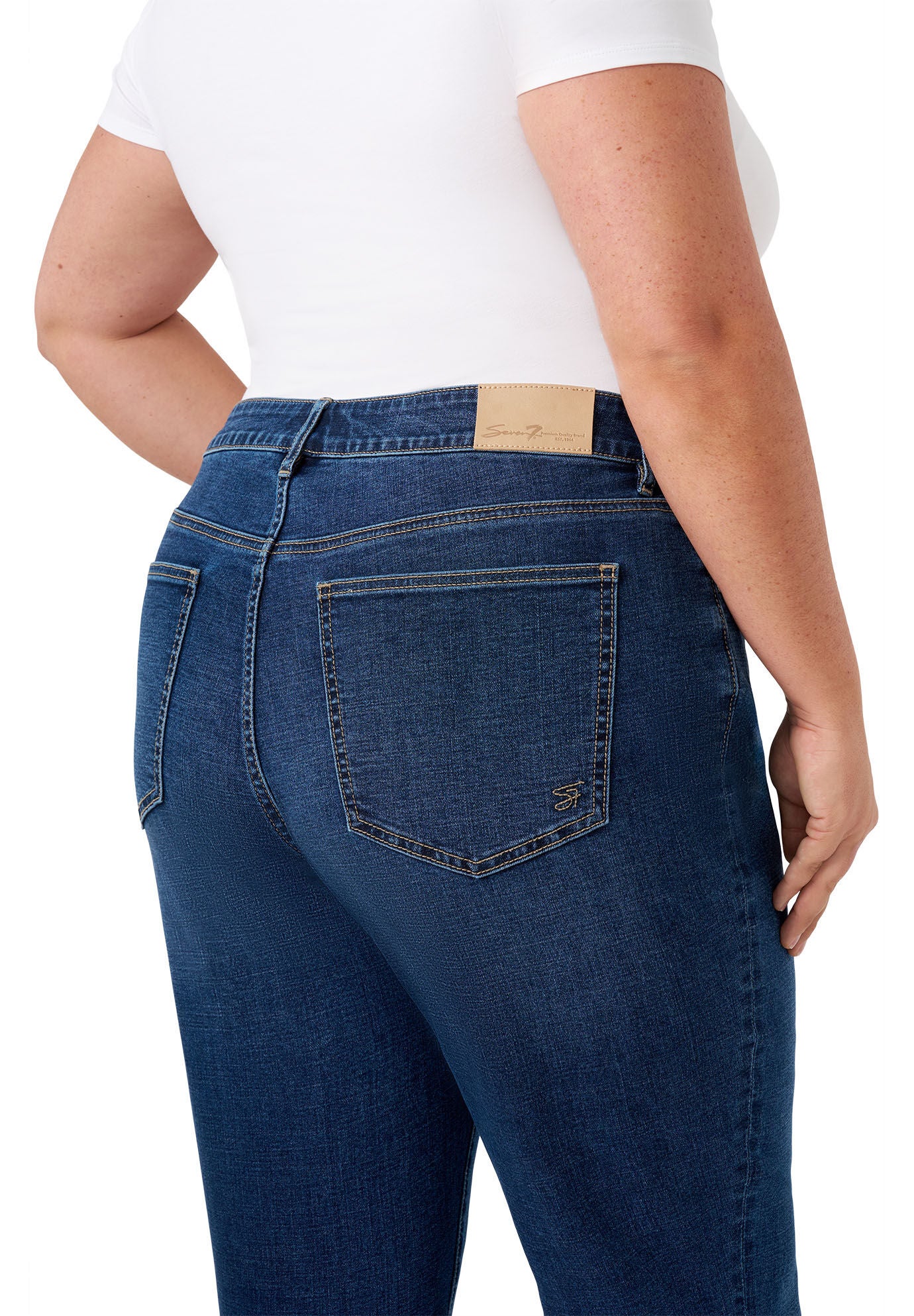 Vintage Straight Cuff Jean, Canyon / Dark Wash, alternate image number 4