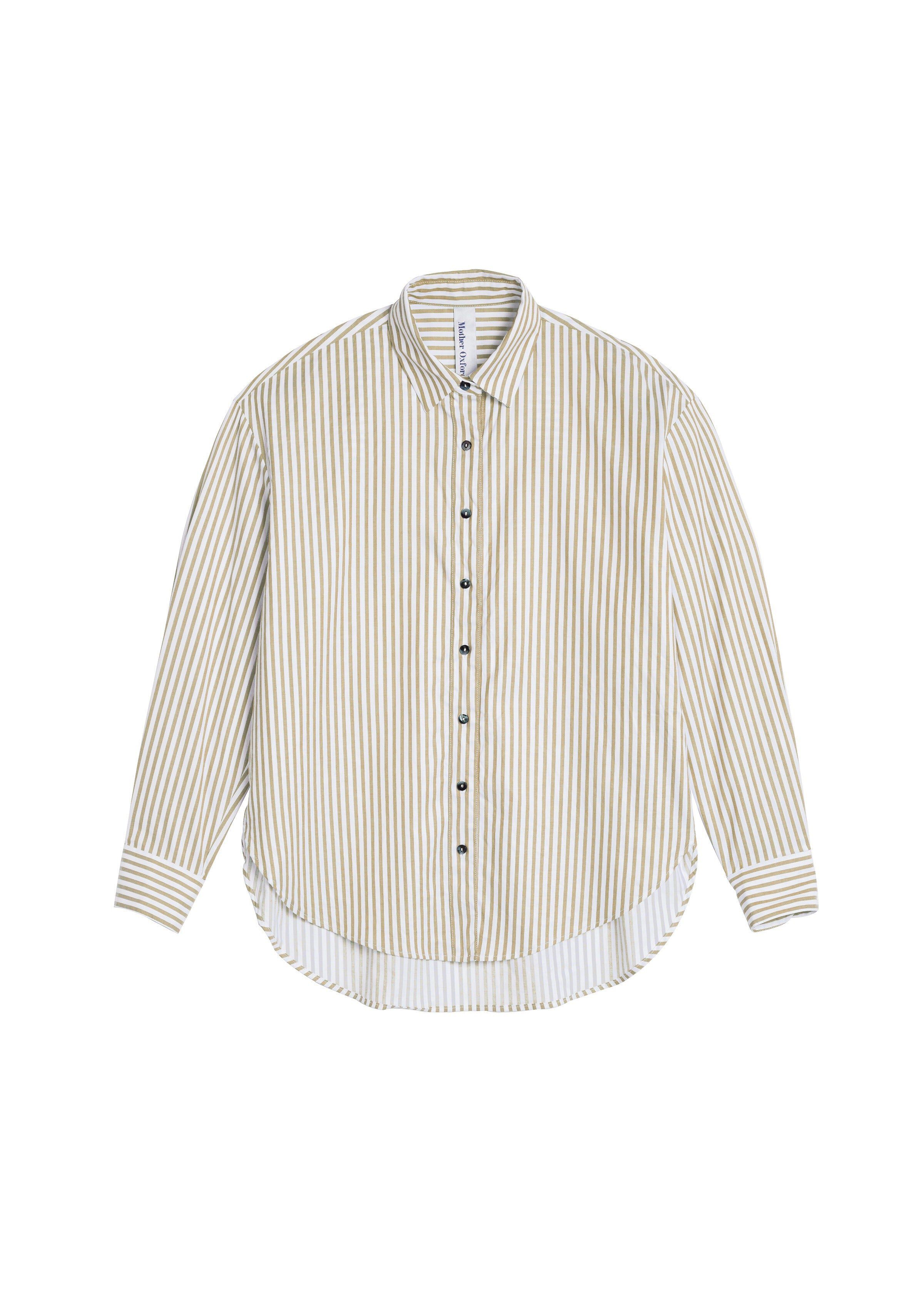 Mother Oxford, Khaki Stripe / Beige, hi-res image number 0