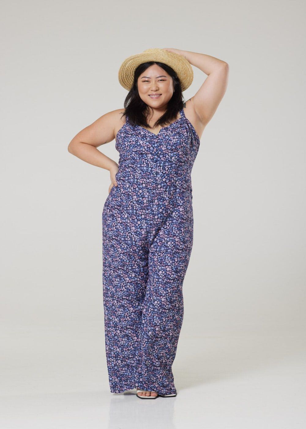 Saanvi Jumpsuit, Navy / Navy, hi-res image number 0