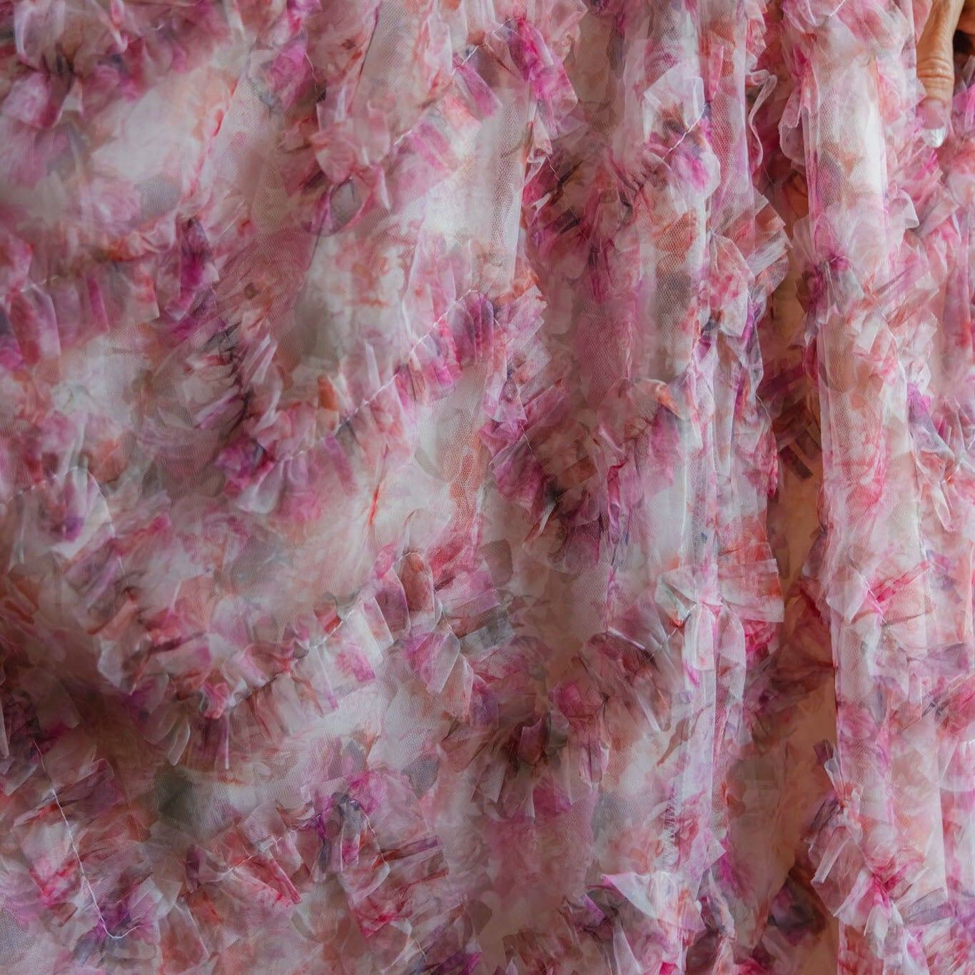 Florentina Dress, Alluring Floral / Pink, alternate image number 4
