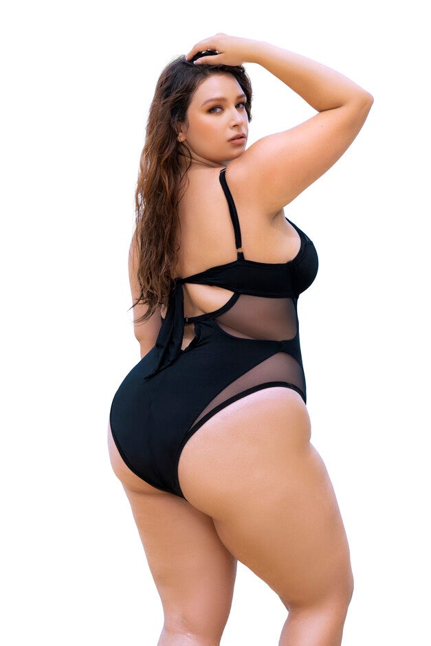 Underwired One Piece Swimsuit, , alternate image number 2
