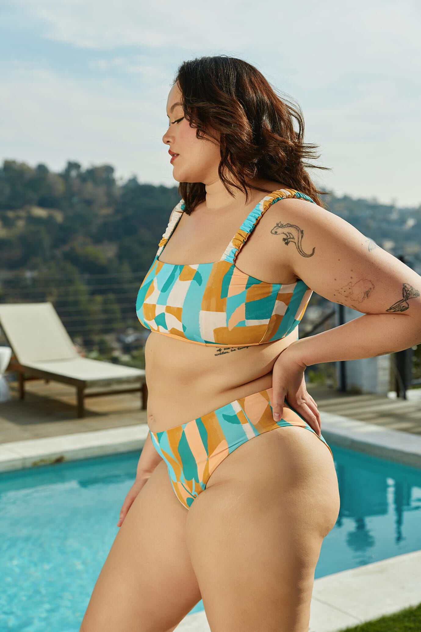 Current Bottom II, Expressivo / Peach, alternate image number 1