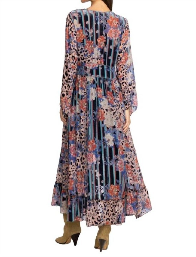 ONTAR BEESLEY DRESS IN MULTI, , alternate image number null