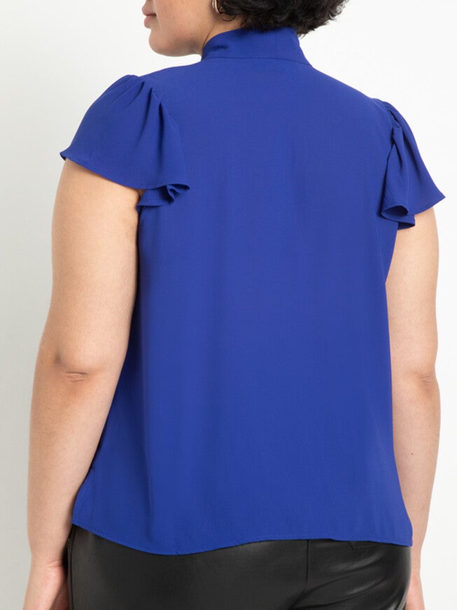 Willow Flutter Sleeve Blouse, , alternate image number 3
