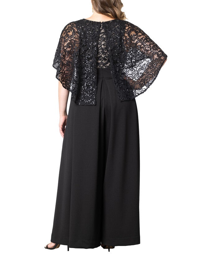 Alluring Sequins Formal Jumpsuit, , alternate image number 6
