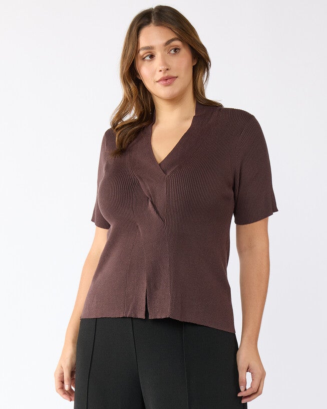 Barony Knit, Java / Brown, alternate image number 2