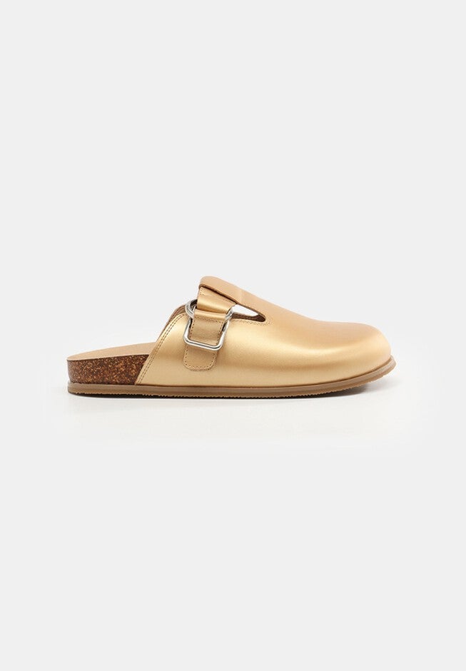 Sedona Closed Toe Mules, Metallic Gold / Gold, hi-res image number 0