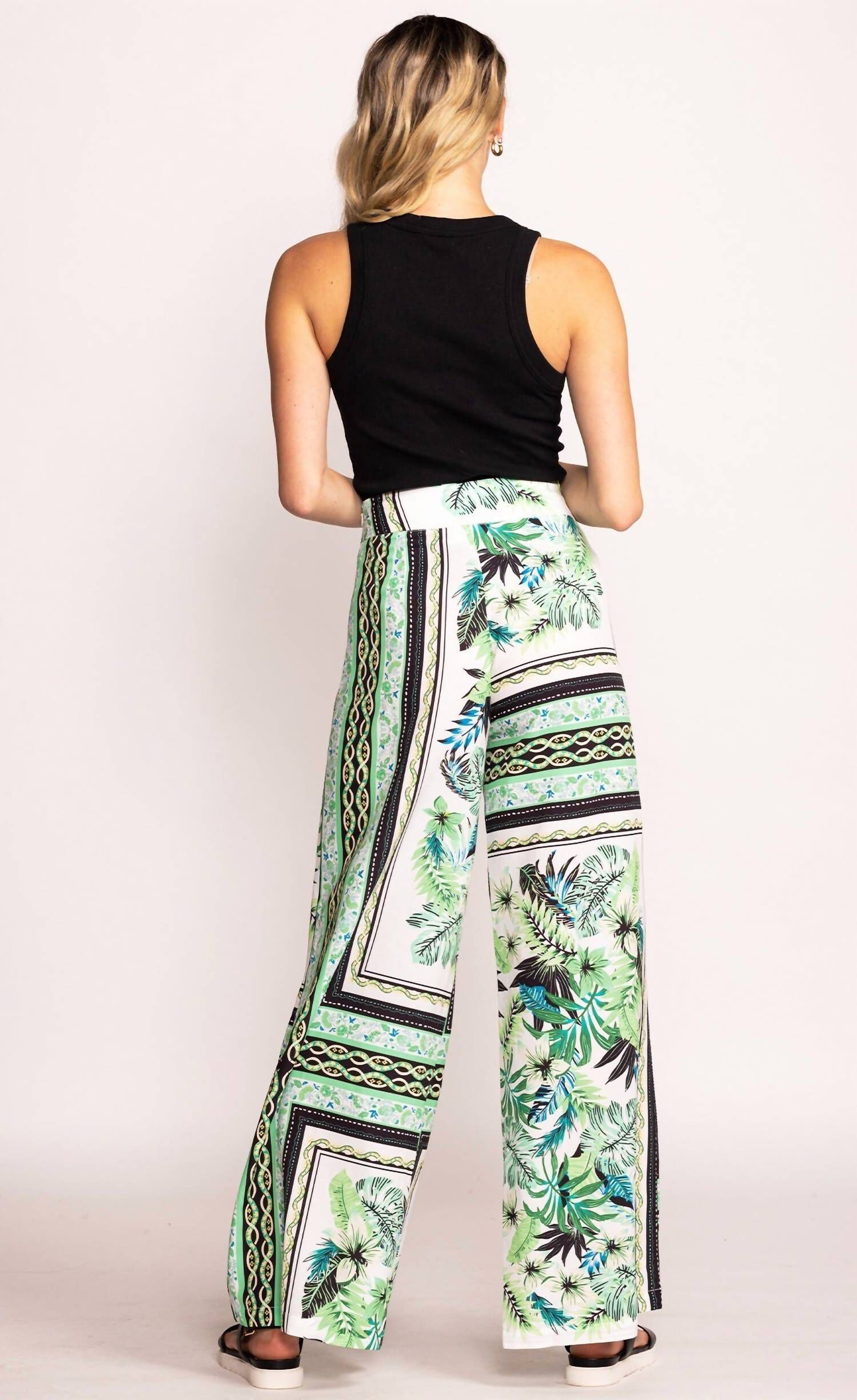 THE LAYLA PANTS IN WHITE, White / White, alternate image number 2