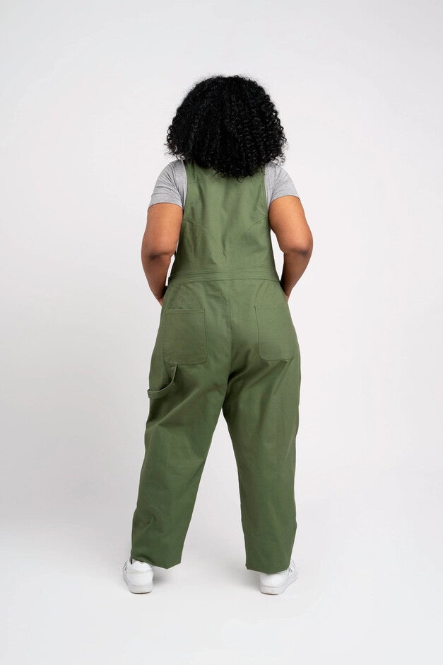 get dirty workwear overall, pine green / Hunter Green, alternate image number null