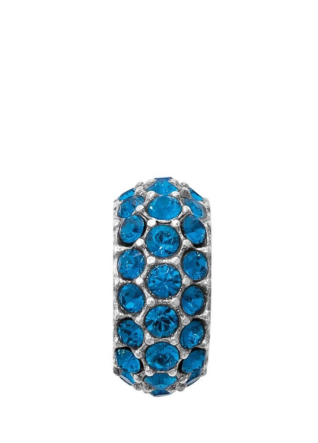 GLITTER SPACER IN ROYAL BLUE, Royal Blue / Royal Blue, hi-res image number null