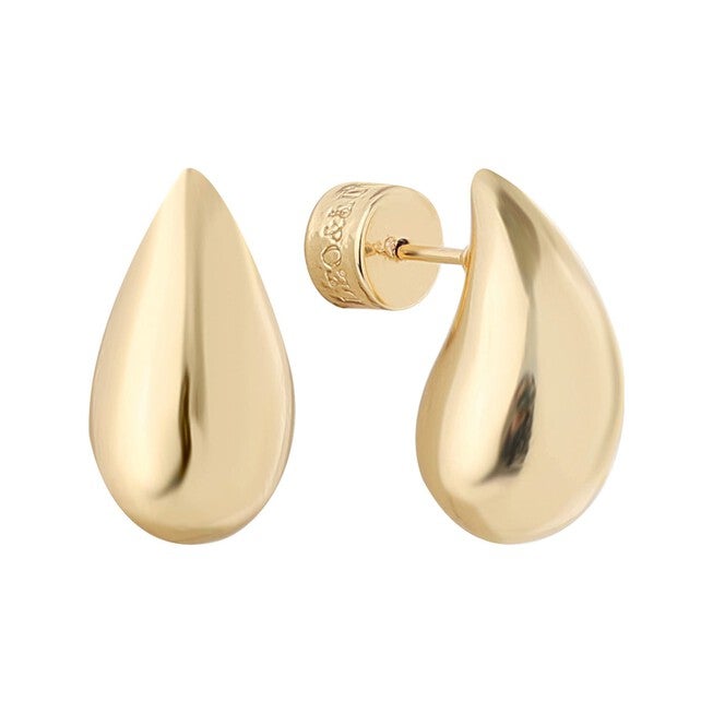Pillow Drop Earrings, Gold / Gold, hi-res image number 0