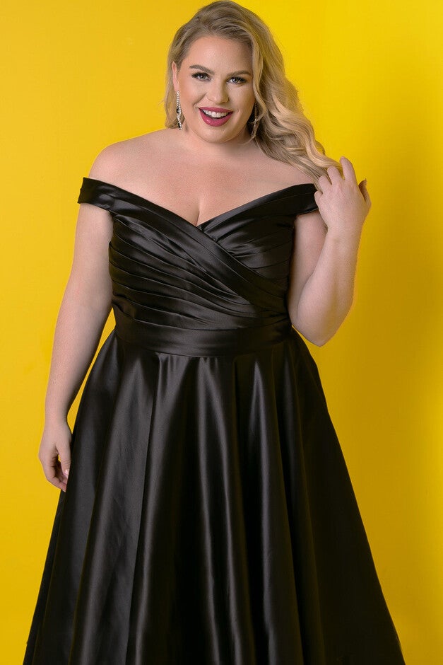PERFECTLY POSH PARTY DRESS, Onyx / Black, alternate image number null