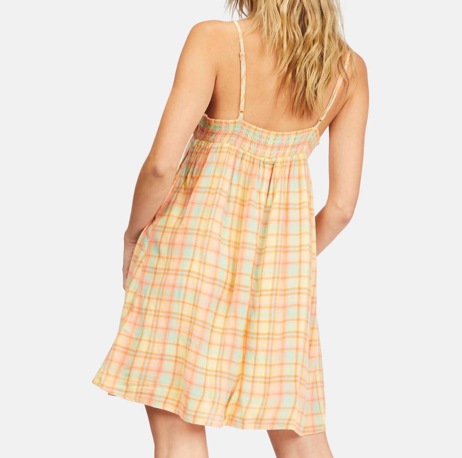 JUST ADD SUN MINI SLIP DRESS IN MULTI, Multi / Orange, alternate image number 2