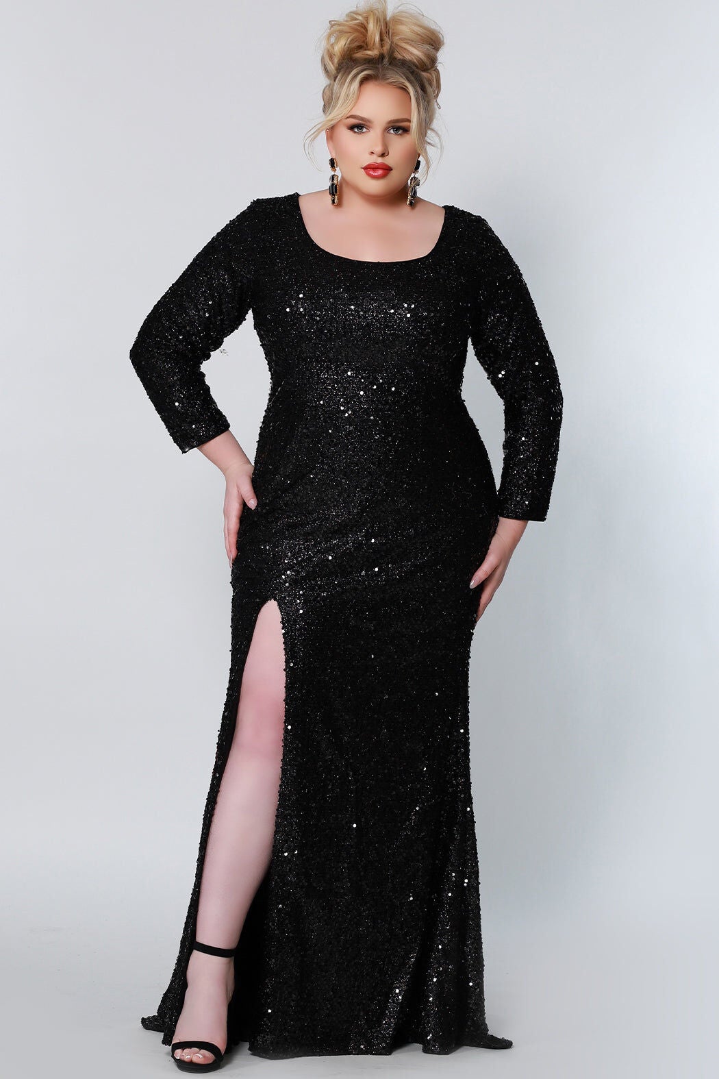 UNMISTAKABLE EVENING DRESS, Hunter / Hunter Green, hi-res image number 0