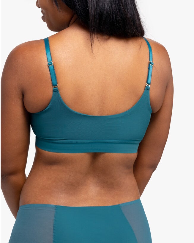 Soft Bra with Mesh, , alternate image number 8